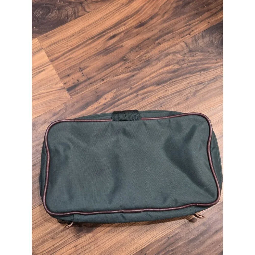 Lands’ End Vintage Travel Toiletry Organizer Hanging USA Made Unisex